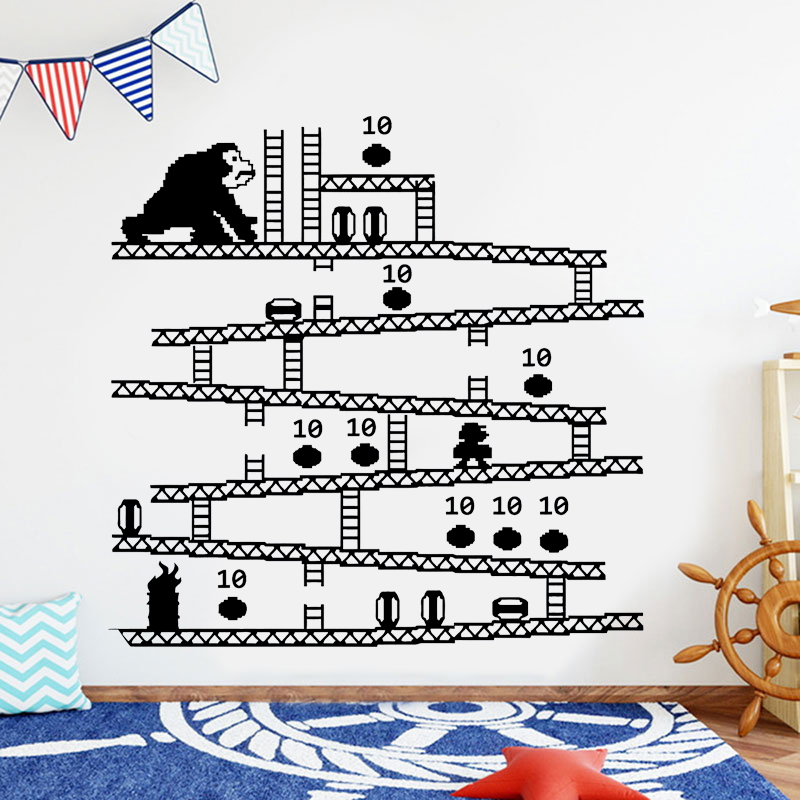 Board Game Movie - Gamer Controller Video Game Wall Sticker