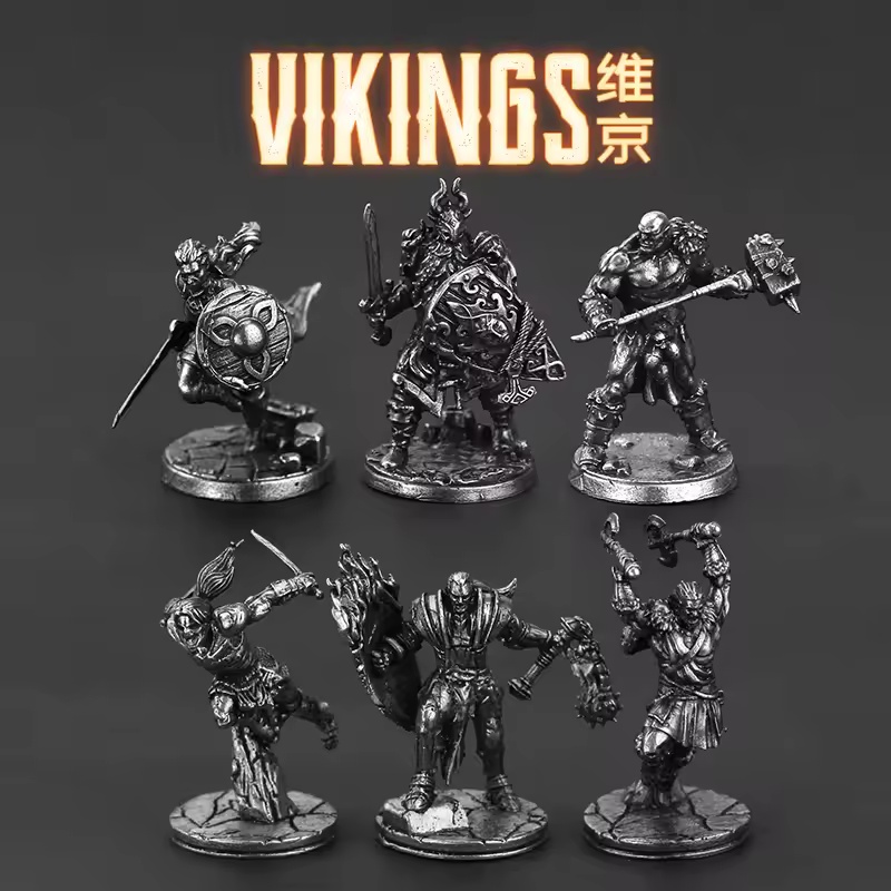 White Brass Viking Warrior Min - огляд і ціна Board Game Vikings