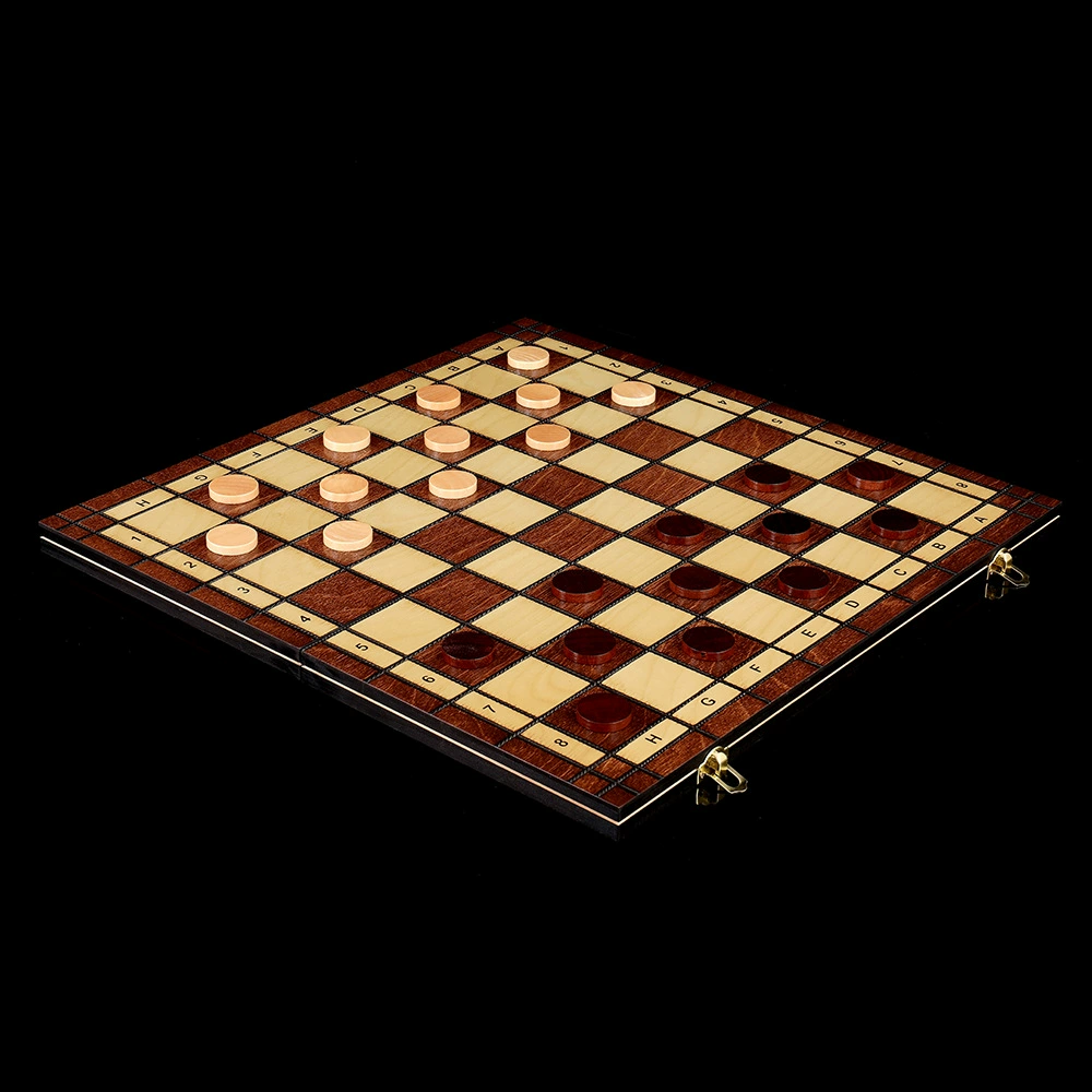3 in 1 Wooden Chess Set Portab - огляд і ціна Board Game Yearbook