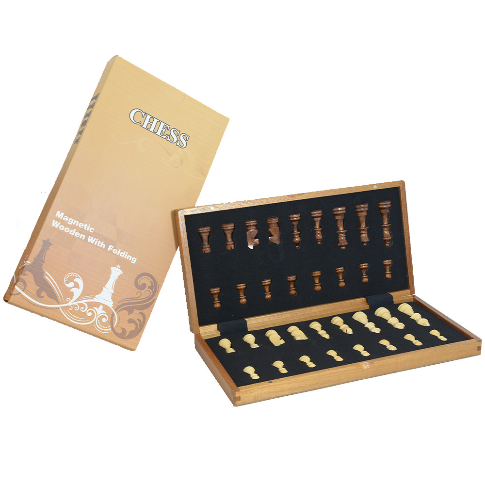 Magnetic Wooden Folding Chess  - огляд і ціна Board Game Yearbook