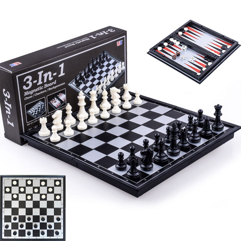 Foldable Magnetic Chess 25CM C - огляд і ціна Board Game Quacks