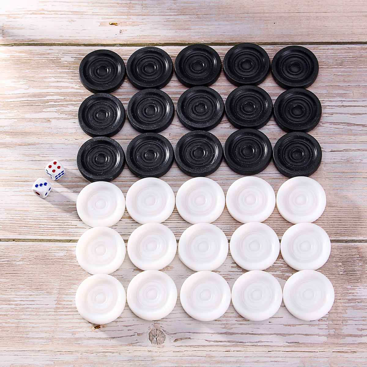 32 PCS Backgammon Chess Piece  - огляд і ціна Board Game Quacks