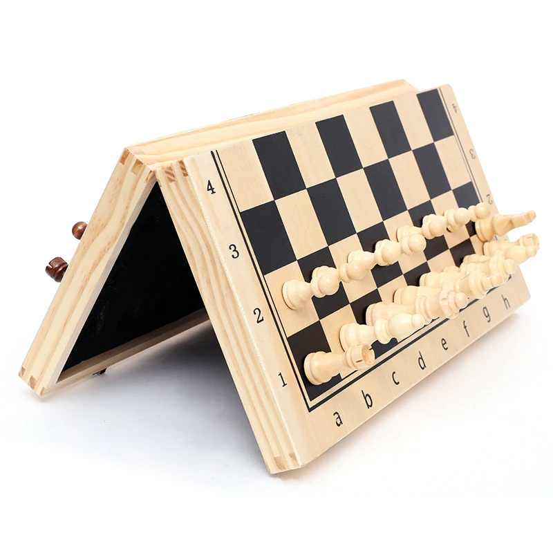 Chess Board Three In 1 Wooden  - огляд і ціна Board Game Yearbook