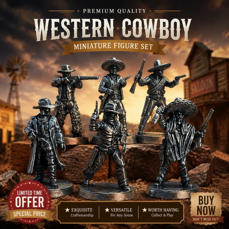 Wild West Cowboy White Copper  - огляд і ціна Board Game Movie