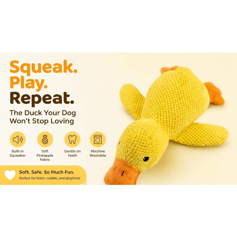 Piece Plush Calming Duck Dog T - огляд і ціна Board Game Quacks