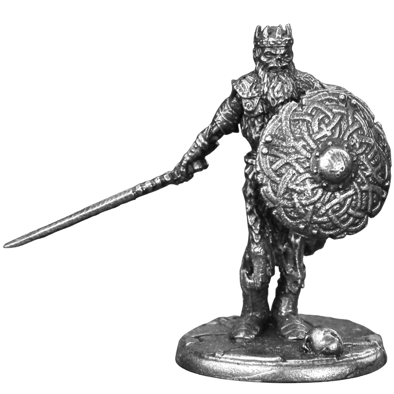 Viking Skull Warrior Corps Met - огляд і ціна Board Game Vikings