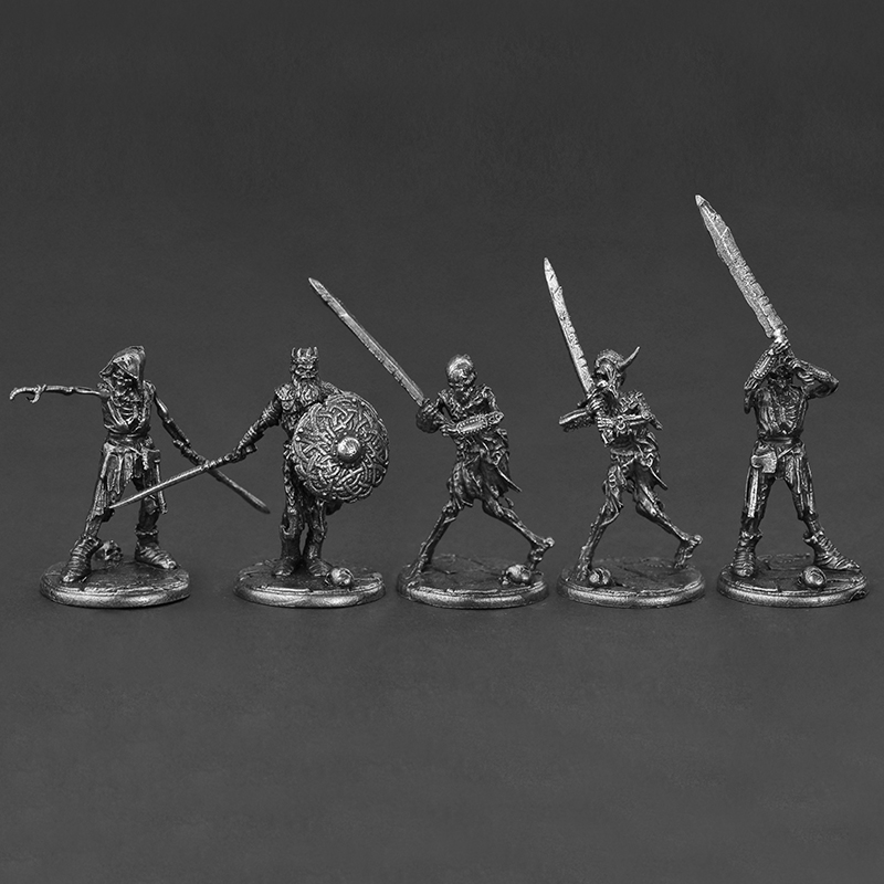 Viking Skull Warrior Corps Met - огляд і ціна Board Game Vikings