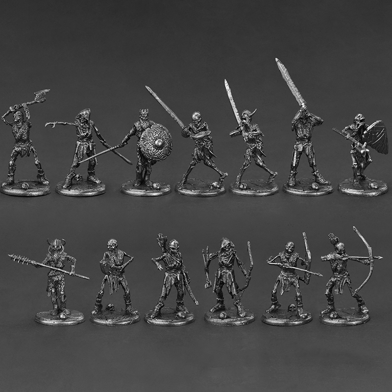 2025 Metal Viking Skeleton War - огляд і ціна Board Game Vikings