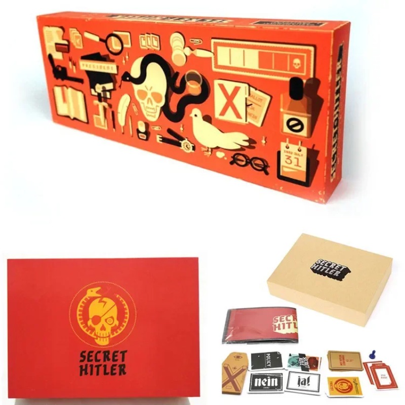 Secret Hitler Board games - огляд і ціна Board Game Hitler
