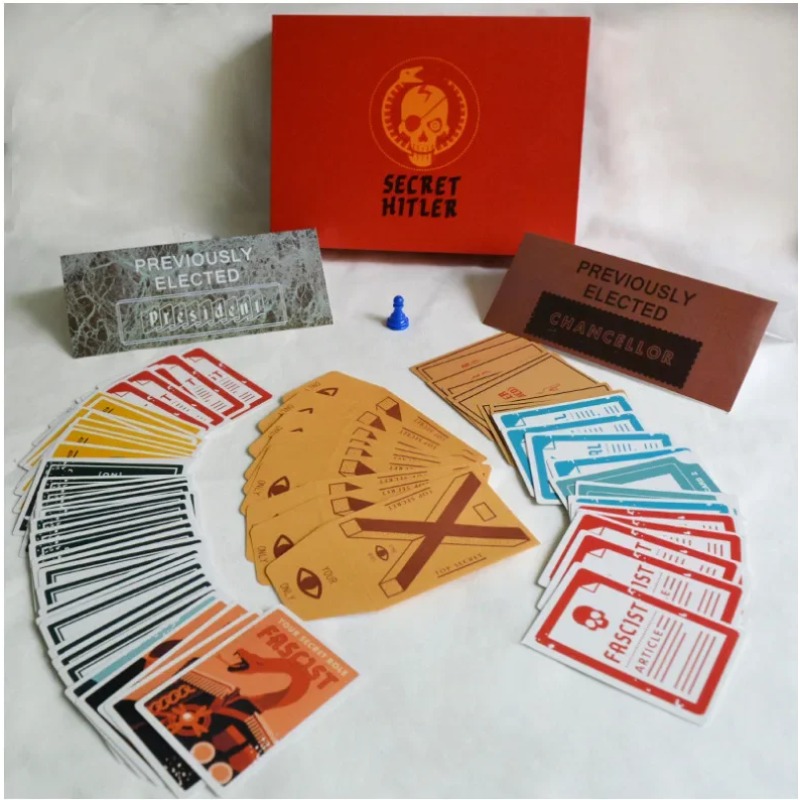 Secret Hitler Board games - огляд і ціна Board Game Hitler