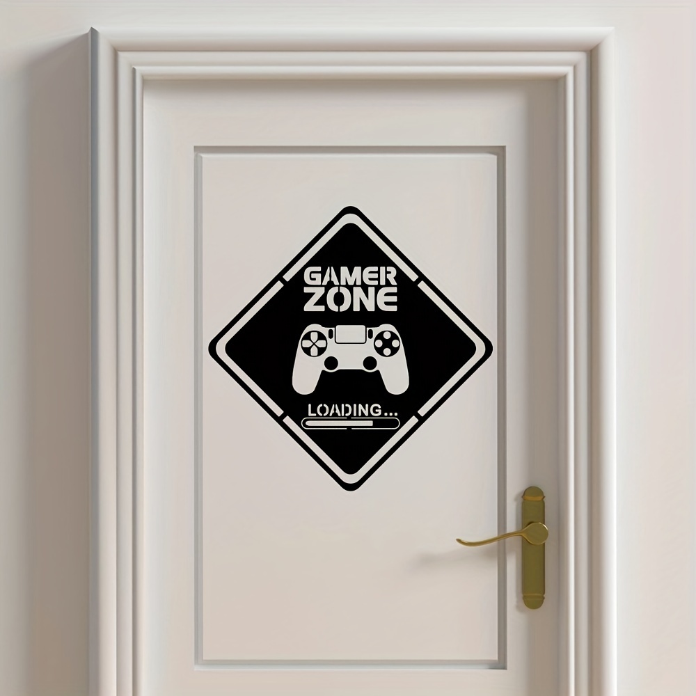 1pc Gamer Zone Door Decal Wall - огляд і ціна Board Game Movie