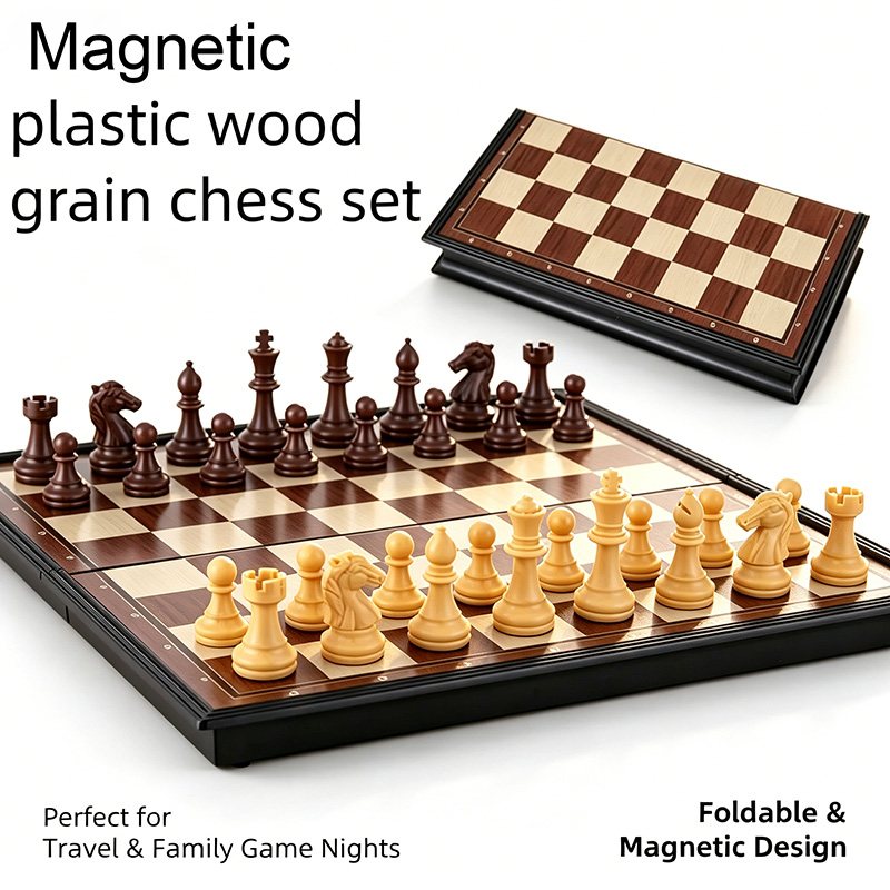 24CM Foldable Magnetic Chess G - огляд і ціна Board Game Quacks