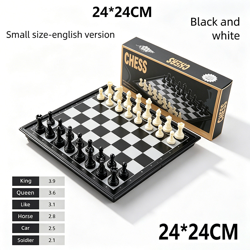 24CM Foldable Magnetic Chess G - огляд і ціна Board Game Quacks