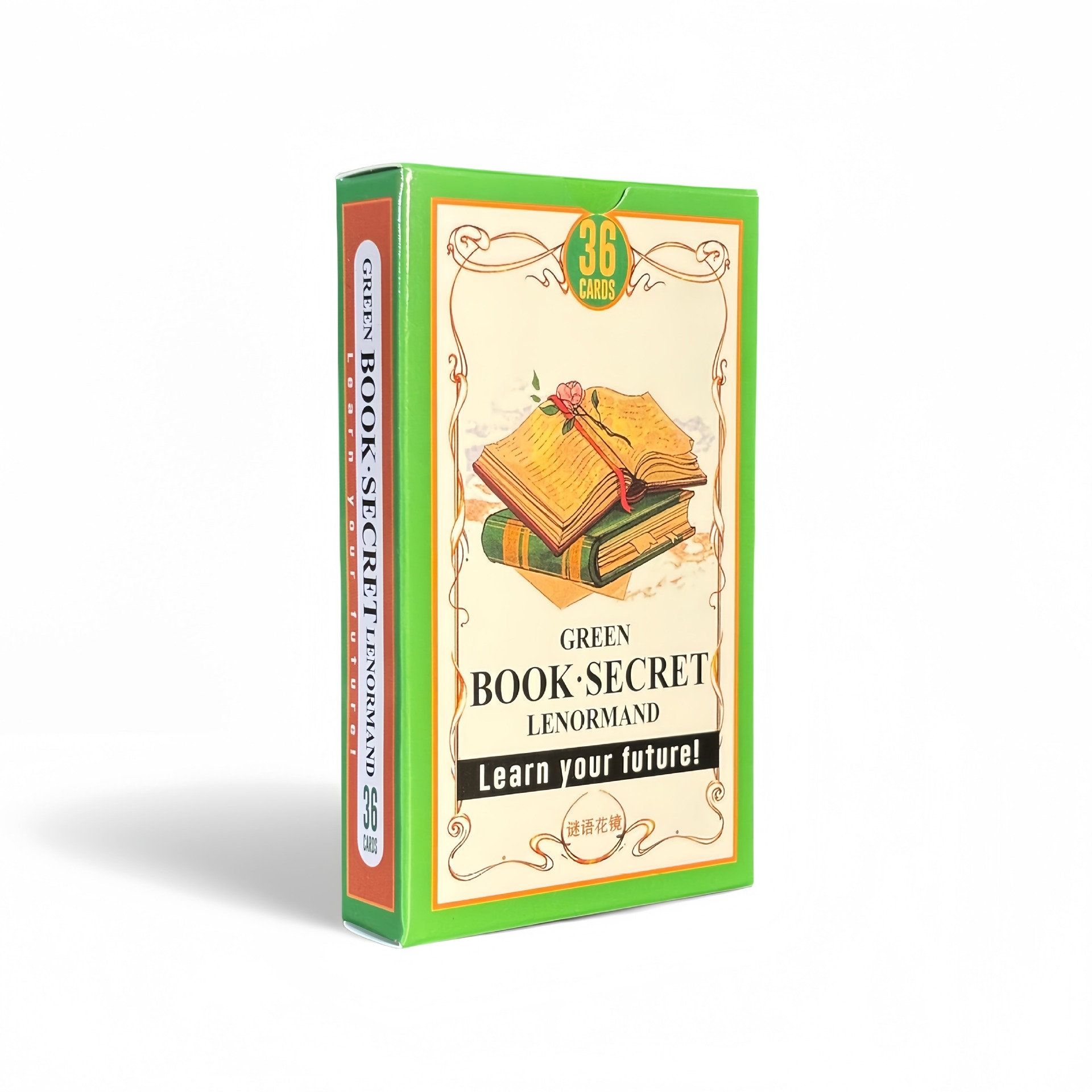 36PCs Green Book Secret Lenorm - огляд і ціна Board Game Yearbook
