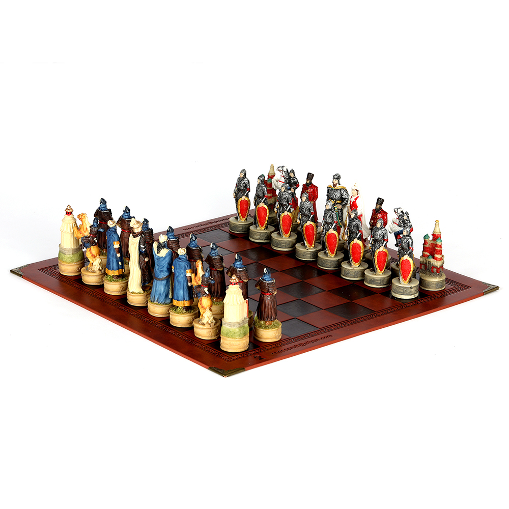 War-themed Chess Set Genghis K - огляд і ціна Board Game Yearbook