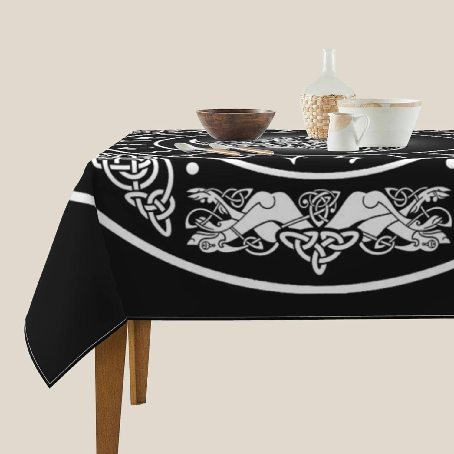 Viking Style Rectangle Tablecl - огляд і ціна Board Game Vikings