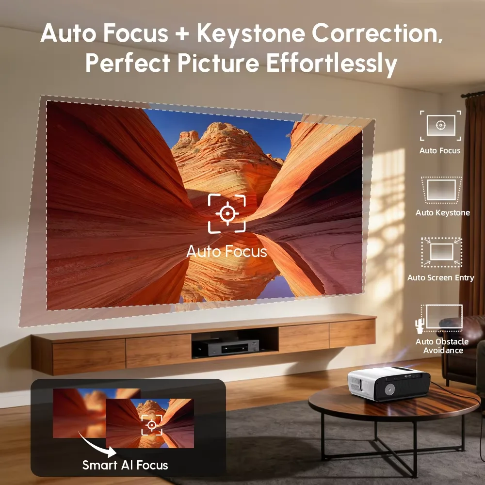 NewA9S 4k Projector Auto Focus - огляд і ціна Board Game Movie