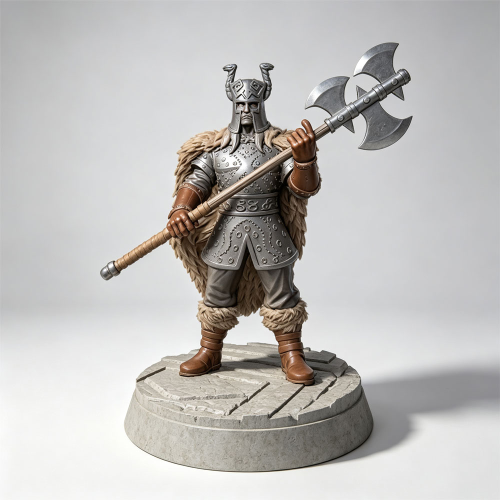 1/24Nordic Viking axe-wielding - огляд і ціна Board Game Vikings