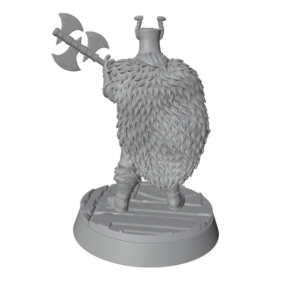 1/24Nordic Viking axe-wielding - огляд і ціна Board Game Vikings