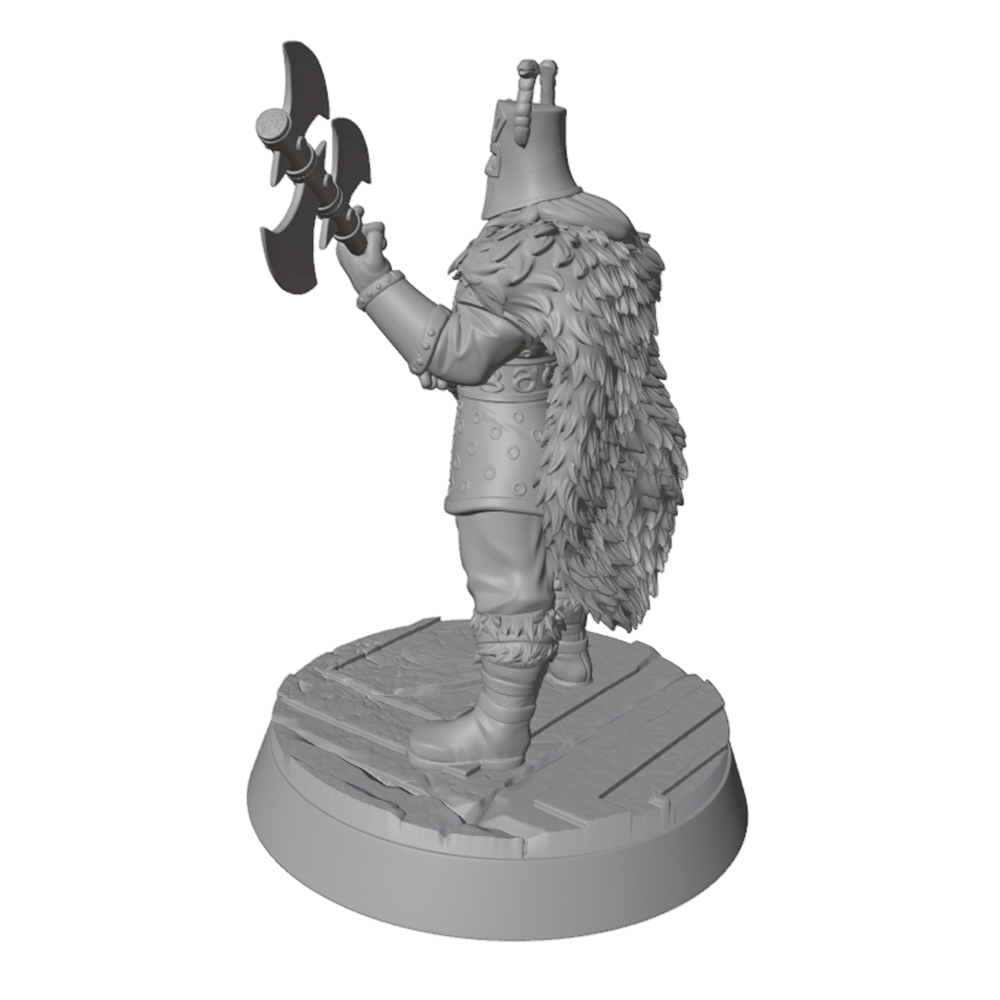 1/24Nordic Viking axe-wielding - огляд і ціна Board Game Vikings