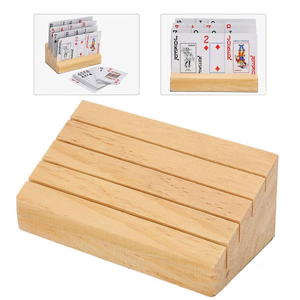Hands-Free Wooden Playing Card - огляд і ціна Board Game Yearbook